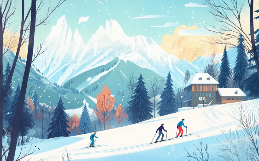 Délaissez les pistes alpines : le paradis du ski de fond à la station de ski Morillon